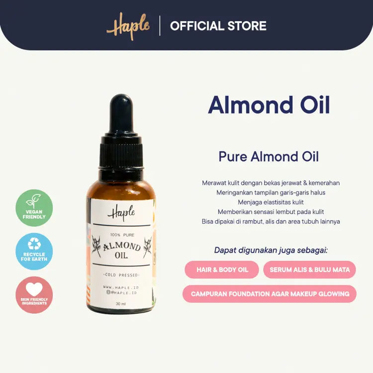 HAPLE Almond oil BPOM