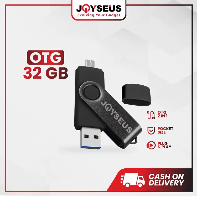 JOYSEUS OTG rotating FlashDisk USB 2.0 16 / 32 / 64 GB pen drive - OT0016/23/28