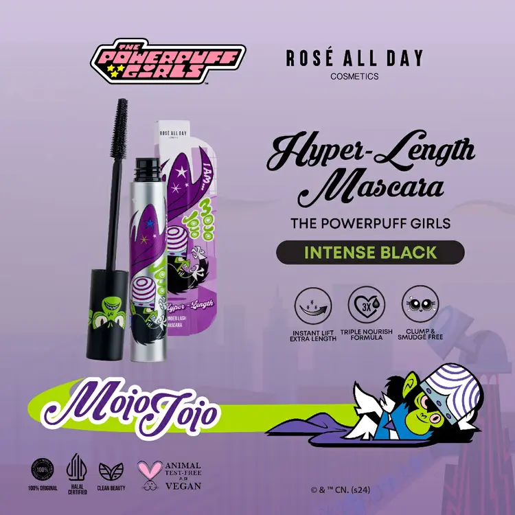 Rose All Day Hyper-Length Mascara (The Powerpuff Girls Edition)