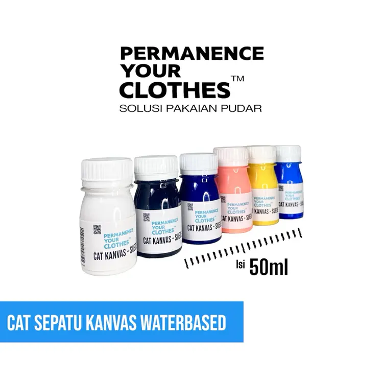 Permanence Your Clothes - Cat Sepatu Kanvas Jaket Water Base - Cat Sepatu Canvas Waterbased