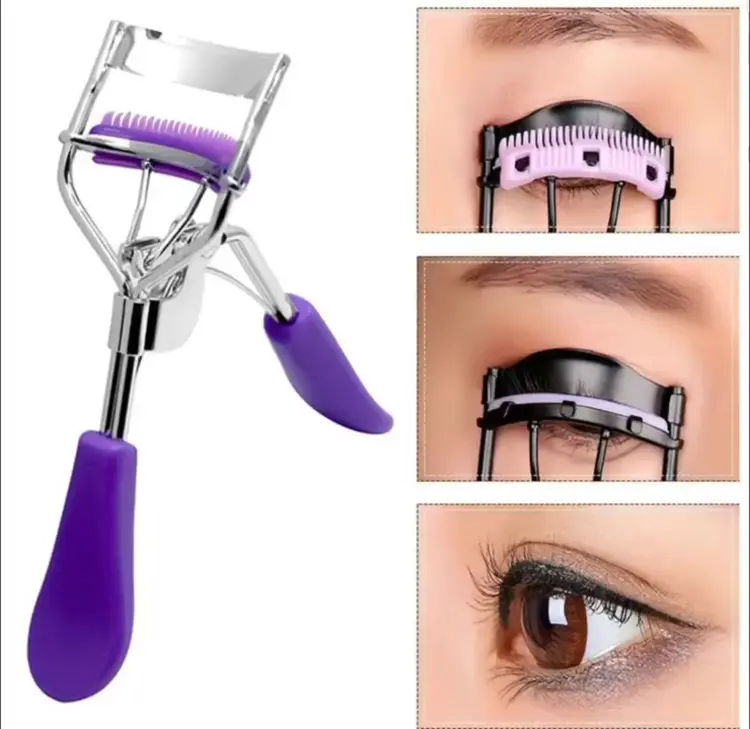 MAGEFY Penjepit Bulu Mata Pengeriting Alami Eyelash Curler Lasting Curl Portable Makeup Tools Alat Rias 1309