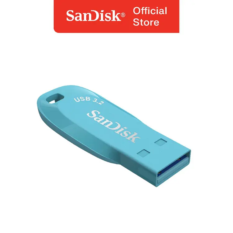 SanDisk CZ410 Ultra Shift 64GB USB 3.2 (Blue / Biru) - Flash Drive
