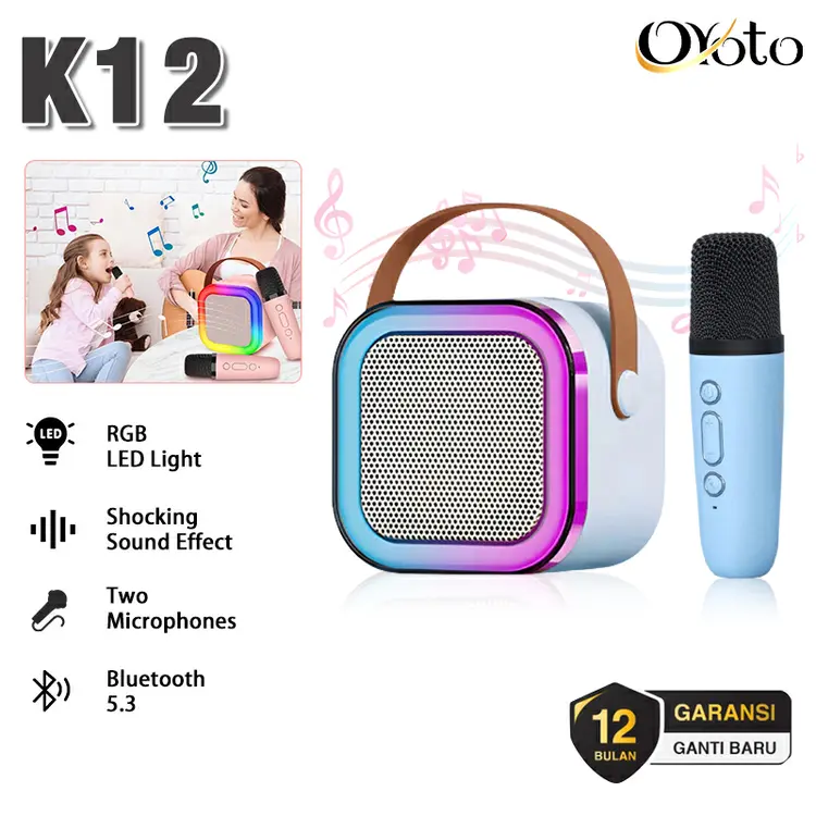 [COD] Mini Speaker Bluetooth With Mic 3D Stereo Super Sound Quality Portable Home Party Speaker