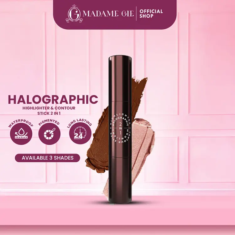 Madame Gie Halographic 2-in-1 Highlighter & Contour Stick