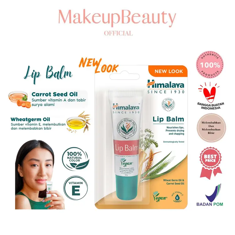 HIMALAYA Lip Balm Dangler 10gr - Pelembab Bibir Sakit dan Pecah Pecah