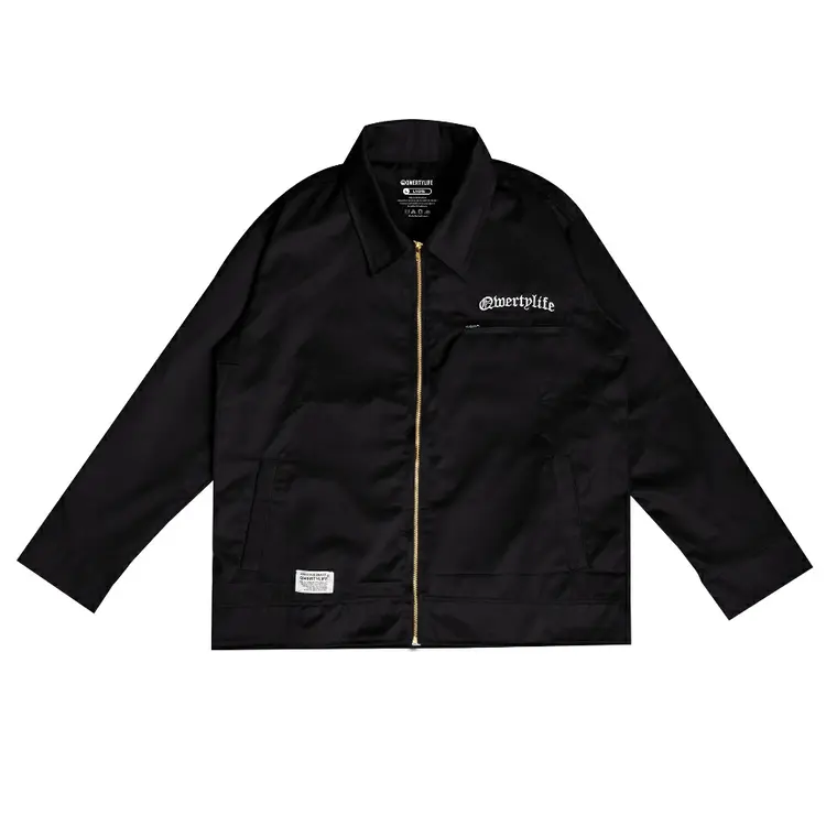 Qwertylife Work Jacket Jems Black