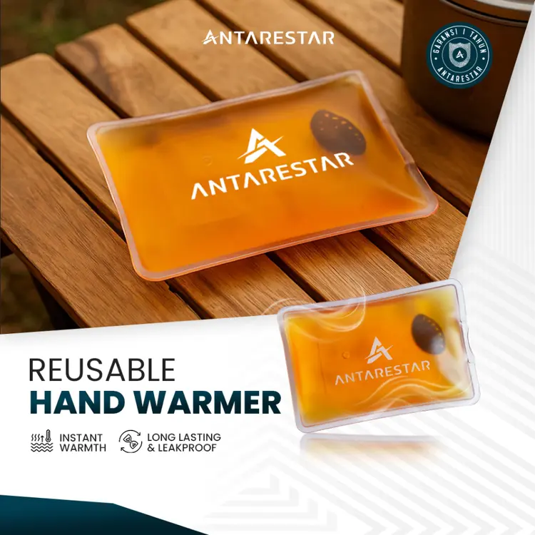 ANTARESTAR Official - Hand Warmer Lifetime Warmerpad Reusable Penghangat Suhu tubuh Penghangat Tangan Handwarmer Mudah Dibawa Praktis
