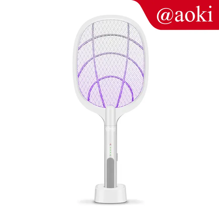 AOKI Raket nyamuk insect killer 2 in 1 canggih efektif