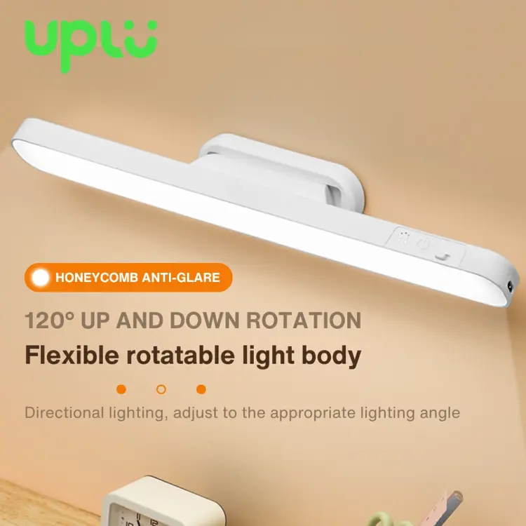 UPLU Lampu Tidur LED Light Bar Sensor Magnetic Portable Rechargable USB 3 Color With Remote Control