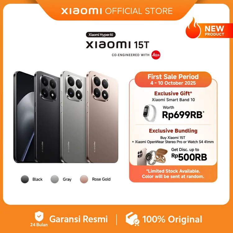Xiaomi 15T (12/512GB) | Leica Summilux optical lens Dimensity 8400-Ultra | 6.83" 120Hz eye-care display | Massive 5500mAh (typ) battery | 67W HyperCharge [Official Store]