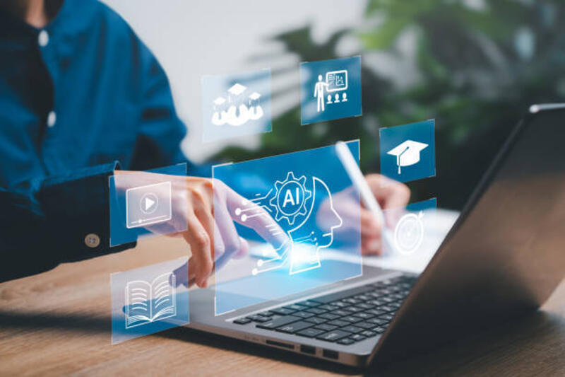 teknologi-pendidikan-dan-konsep-ai-artificial-intelligence-wanita-menggunakan-laptop-belajar.jpg (612×408)