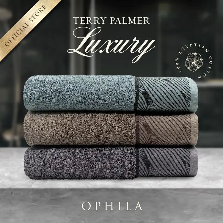 Handuk Terry Palmer Luxury - Ophila - Bath Towel 70x140cm / Handuk Mandi Dewasa