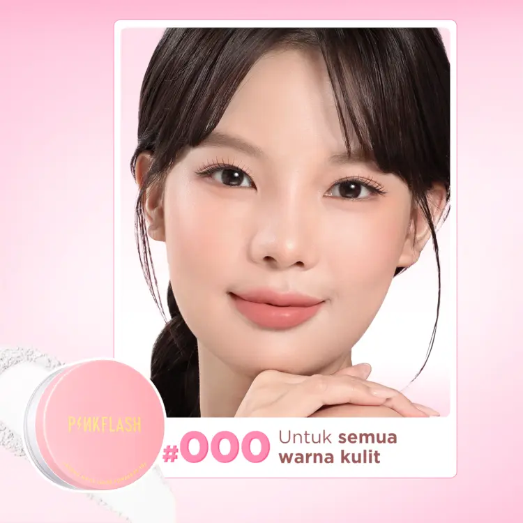 Pinkflash: OhMyself Pengontrol Minyak Matte Loose Powder, A1