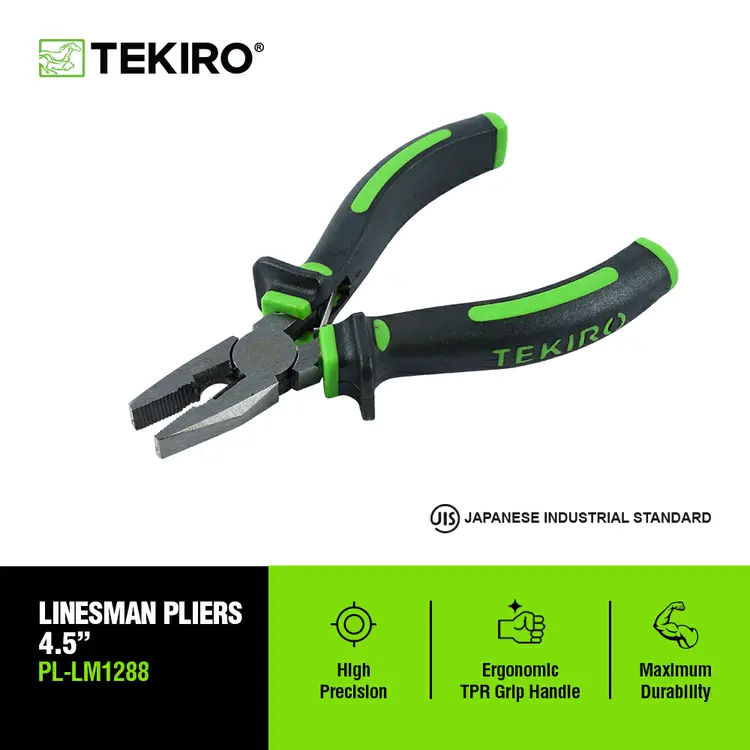 TEKIRO TANG KOMBINASI MINI 4.5 INCH (N - R) /TANG KOMBINASI / TOOLS - ALAT PERKAKAS - KUNCI - ALAT PERTUKANGAN