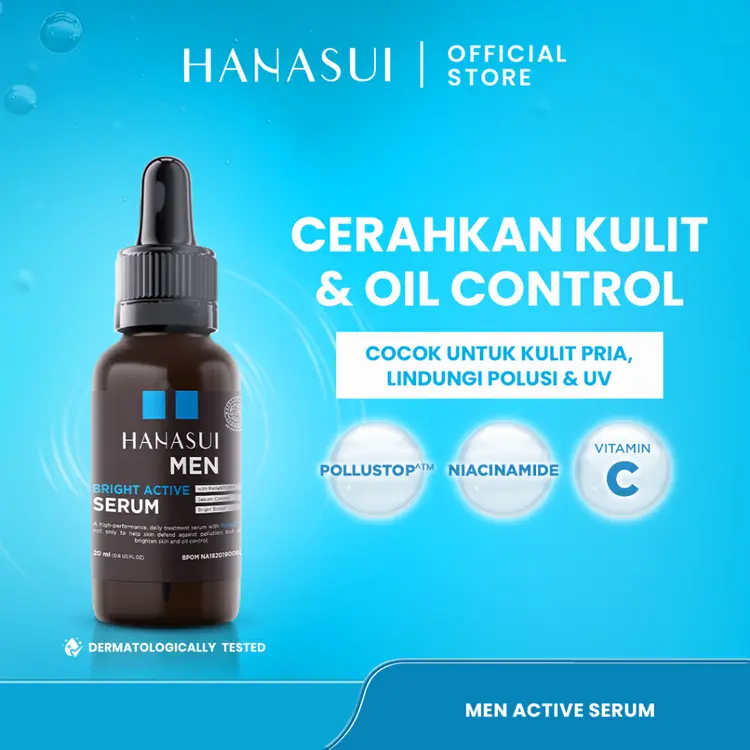 Hanasui Men Bright Active Serum