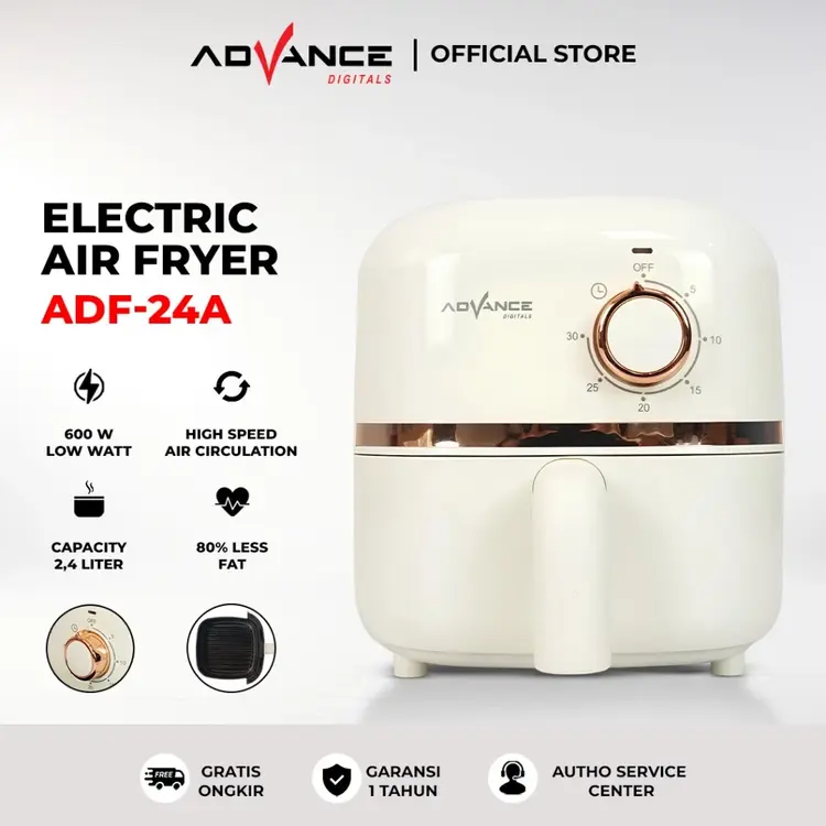 Advance Electric Air Fryer ADF-24A, Apakah Layak Dibeli?