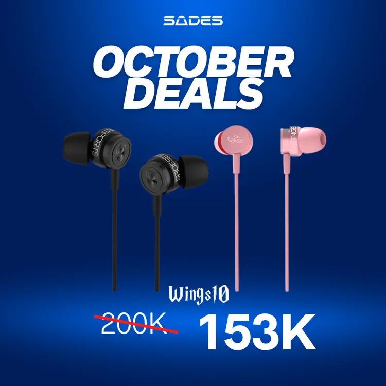 Sades Wings 10 Gaming Earphone