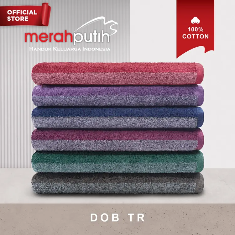 Handuk Merah Putih Towel DOB TR 70 x 135 cm / Handuk Mandi / Handuk Mandi Dewasa
