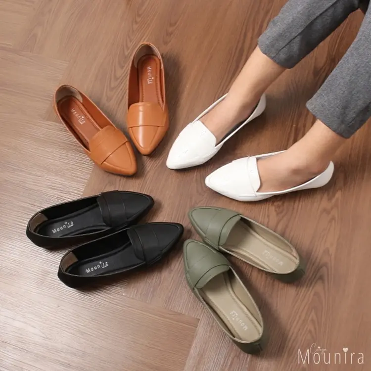 VANIA Sepatu Basic Flat Shoes Wanita By Ceisya Mounira