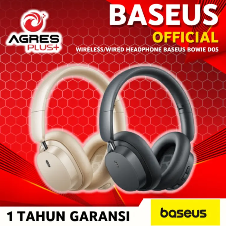 BASEUS Bowie Wireles Headphone D05 & D03 Foldable Headphone Bluetooth Mic KADO AGP