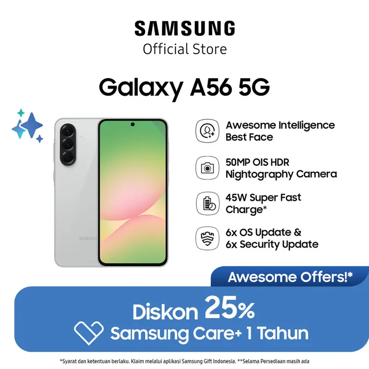 Samsung Galaxy A56 5G 8/256GB - Awesome Light Gray