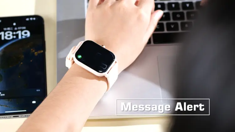 Aolon Smartwatch Pria GTS 1.83” HD Screen | Custom Wallpaper | 100+ Sports Modes丨IP67 Waterproof丨Bluetooth Call丨Heart Rate丨Blood Oxygen jam tangan digital wanita smart watch terbaru 2024 Android iOS
