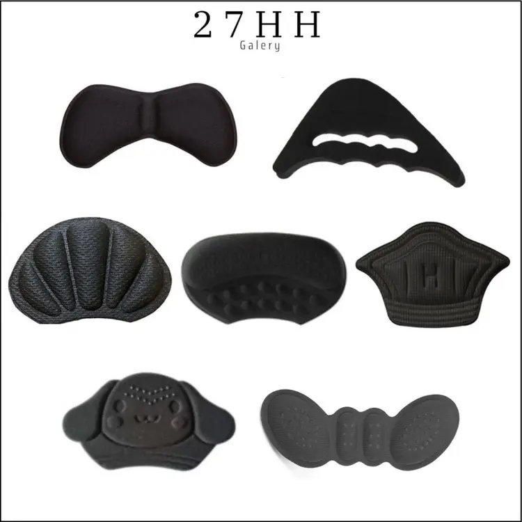 27HH GN011 INSOLE SEPATU WANITA KEBESARAN TEBAL / BANTALAN PELINDUNG TUMIT ANTI LECET