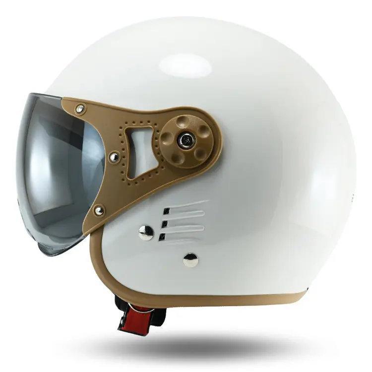 Helm Cewek Bogo Bipplast Retro BRH 1 FANTASY Hijab Friendly Half Face Helem Wanita Cepol SNI